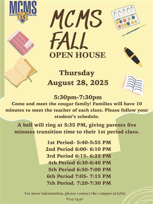  FALL OPEN HOUSE